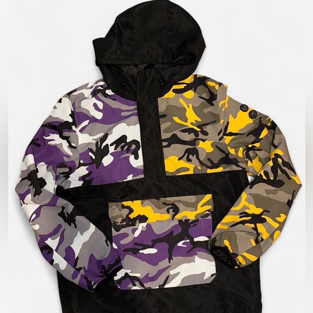 Rothco Vitriol Nylon two tone camo pullover jacket
